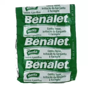 Benalet Pastilha Sabor Menta ? 4 Unidades