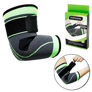 Cotoveleira de Compressão Milênio Brasil Poliéster 20×11 cm – Ref. GB57394