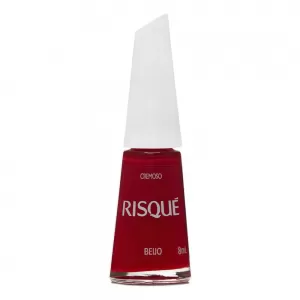 Esmalte Risqué Vermelho Cremoso Beijo 8ml
