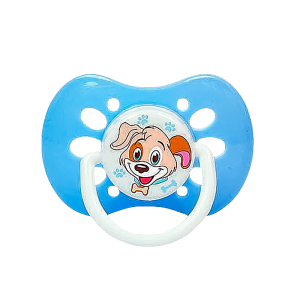 PETITA CHUPETA VENTILADA ORTODONTICA DUKE 2 AZUL x 1
