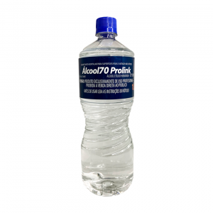 Álcool 70% Líquido Prolink 1 Litro – Higienização Eficiente