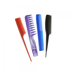Kit Marilu Pente Bonitinho C4 (0613) – Pente Plástico Colorido Infantil | C/ 4 Unidades