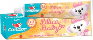 Creme Dental Infantil Lilica Ripilica 50g – Com Flúor