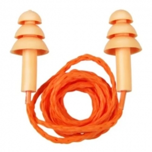 Protetor Auricular de Silicone com Cordão