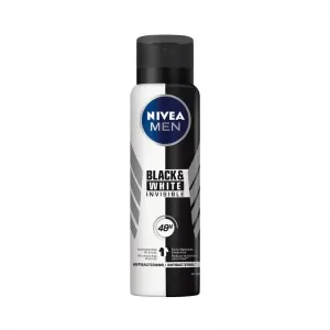Desodorante Nivea Men aero 90g Invisibe Black & Whithe