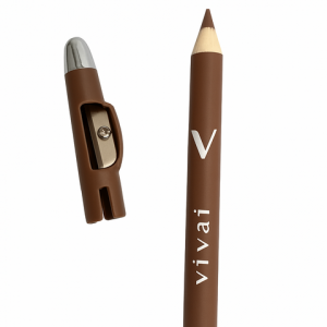 Vivai Lápis de Olho Marrom com Apontador