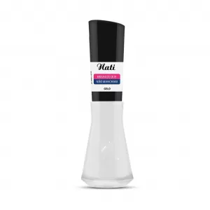 Esmalte Nati Brancos Que Não Mancham Gelo 8ml – Cor Uniforme e Acabamento Profissional