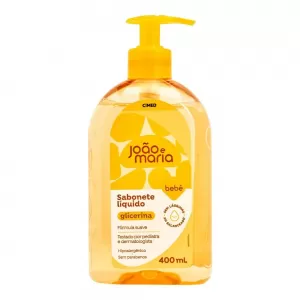 Sabonete Líquido João e Maria Bebê Glicerinado 400ml