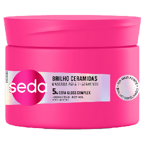 Máscara De Tratamento Seda Brilho Ceramidas 300g