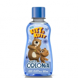 Agua De Colonia E Perfume Kitt E Kutt 120Ml - Azul