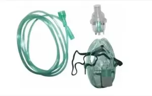 Kit Máscara para Nebulização Vital Gold Adulto (Rosca)