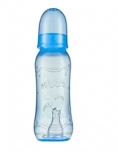 Mamadeira Pituca Premium 240ml Azul – BPA Free
