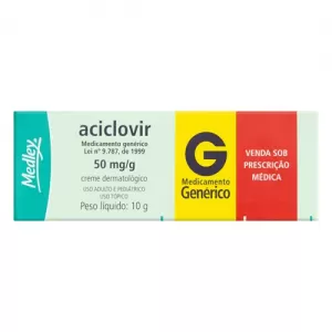 Aciclovir Creme Genérico Pharlab 50?mg/g ? 10?g
