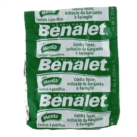 Benalet Pastilha Sabor Menta ? 4 Unidades