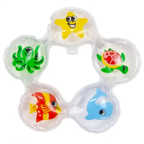 Mordedor de Água Vila Toy Fundo do Mar – Alívio para o Nascimento dos Dentinhos