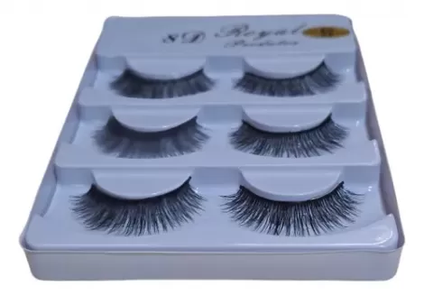 Cílios Postiços Royal 8D Volume C3 – Efeito Natural e Impactante