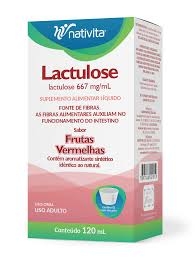LACTULOSE XPE 667MG/ML 120ML FRUTAS VERMELHAS NATIVITA
