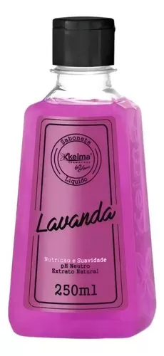 Sabonete Líquido Kelma Lavanda 250ml – Limpeza Suave com Fragrância Relaxa