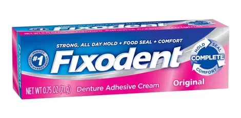 Fixodent Original Creme Fixador para Dentadura 39g