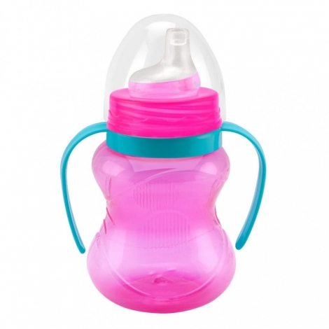 COPO PETITA C/ VALVULA COLOR TRANSLUCIDO 240ML RS