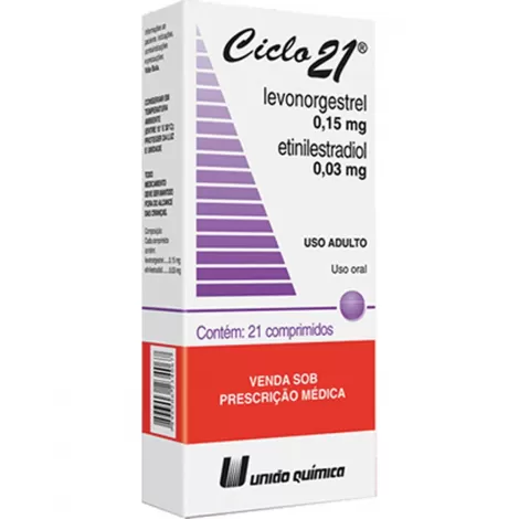 Ciclo 21 0,15mg + 0,03mg 21 comprimidos