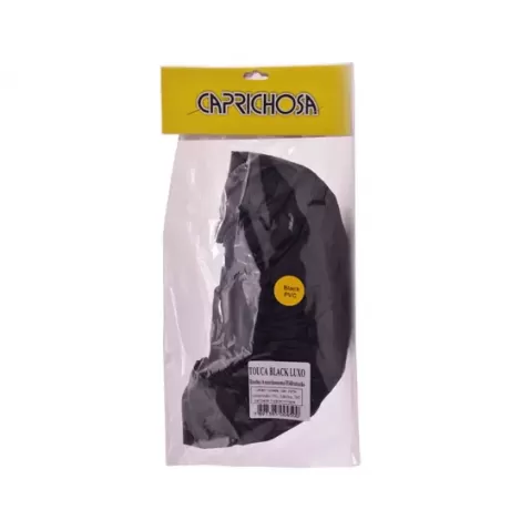 Touca de Banho Luxo Caprichosa Black – Tamanho Único