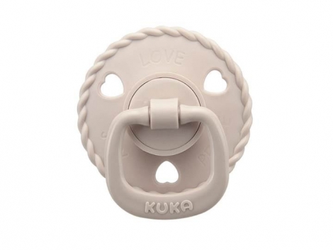 Chupeta Kuka Classic Red Tamanho 2 Bege