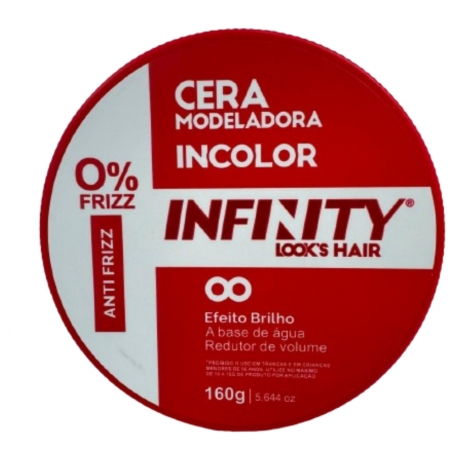 era Modeladora Infity Anti Frizz 160g – Efeito Definido e Controle de Fios