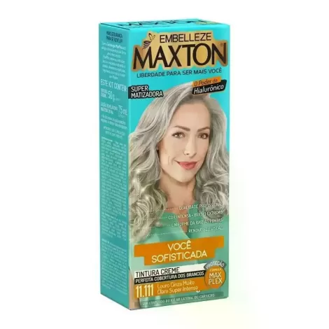 Tintura 11.111 Louro Cinza Claríssimo – Cor Intensa e Brilho Radiante