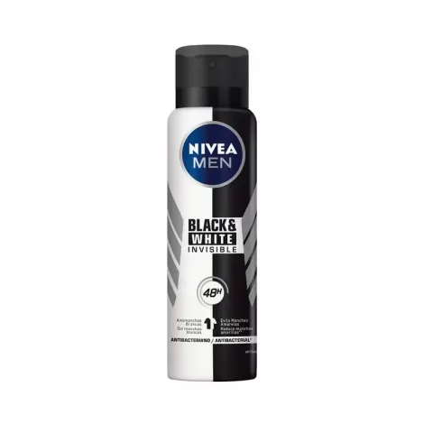 Desodorante Nivea Men aero 90g Invisibe Black & Whithe