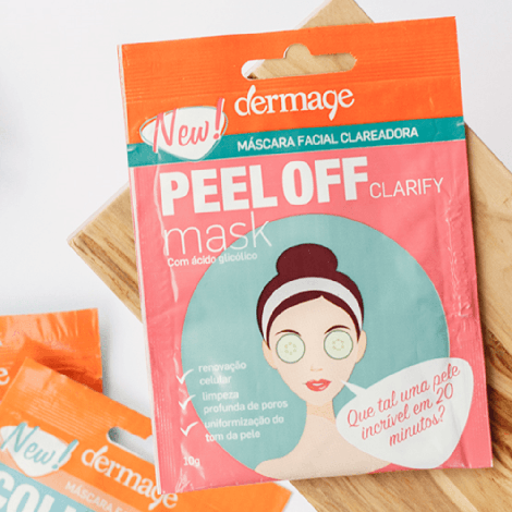 Máscara Facial Peel Off – Limpeza Profunda e Renovação da Pele