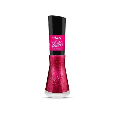 Esmalte Nati Ultra Glit Pink Maravilha 8Ml