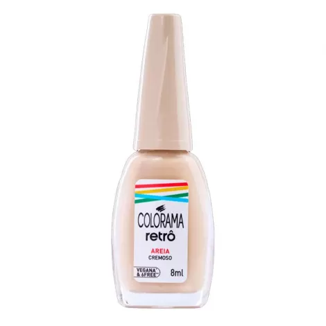 Esmalte Cremoso Colorama Retrô 8ml - Areia