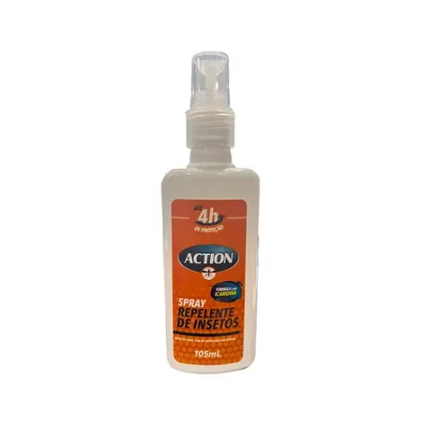 Repelente de Insetos Action com Icaridina 105ml – Spray Adulto