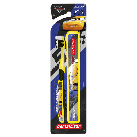 Escova Dental Infantil Carrinho Macia – +6 Anos