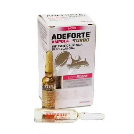 Adeforte Turbo C1 + Biotina - Ampolas 3ml
