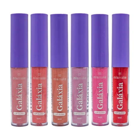 Gloss Labial Miamake Cor 389 Galáxia – 1 Unidade