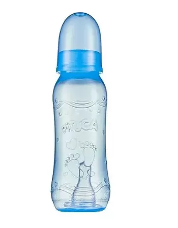 Mamadeira Pituca Premium 240ml Azul – BPA Free
