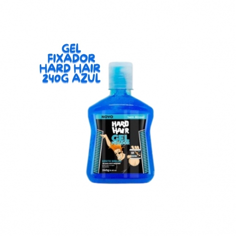 Gel Hair Hair Fixação Forte 240g – Garrafa Azul