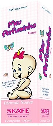 Colônia Meu Perfuminho Rosa Skafe 120 ml
